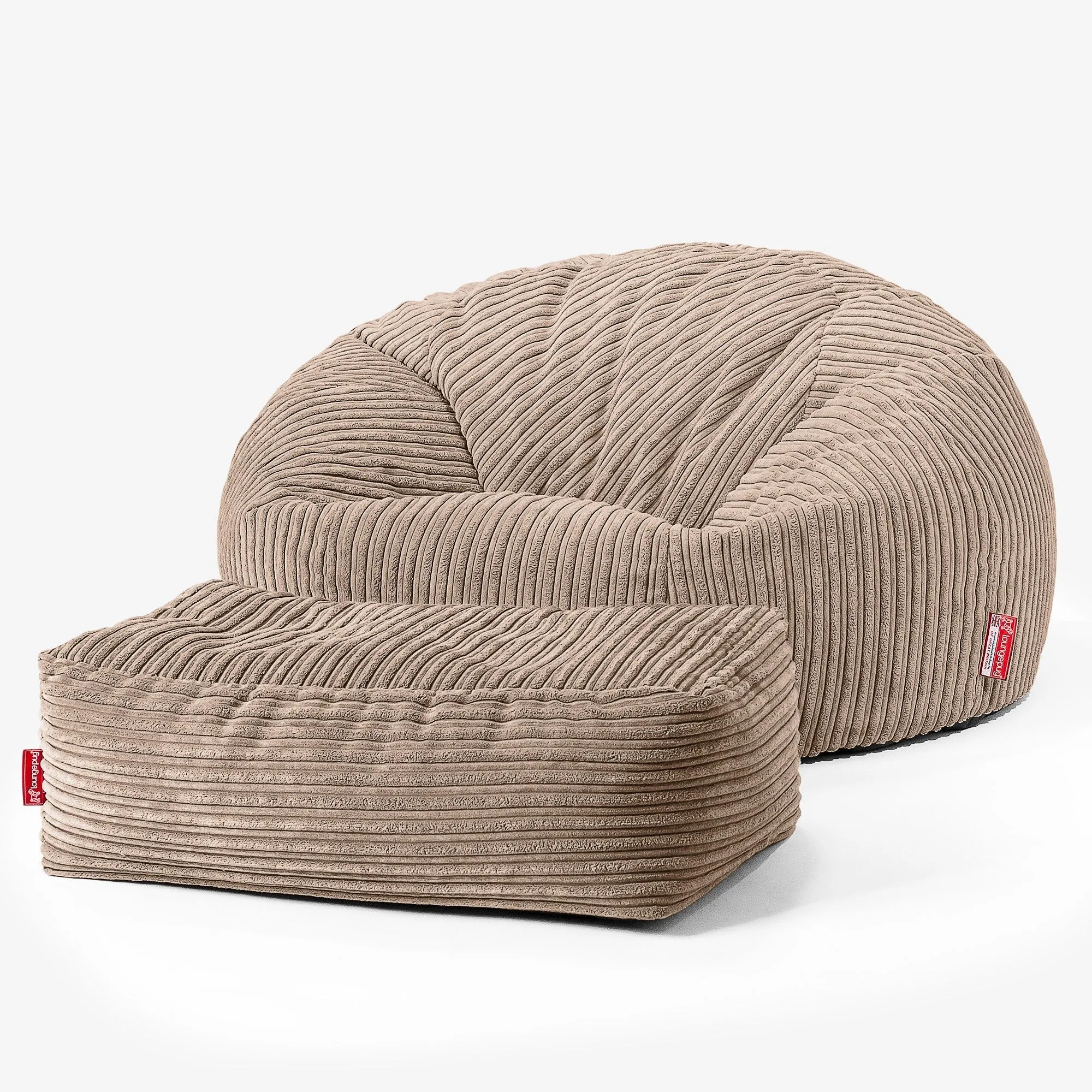 Classic Sofa Bean Bag - Cord Sand